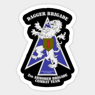 2nd Armored Brigade Combat Team Sticker